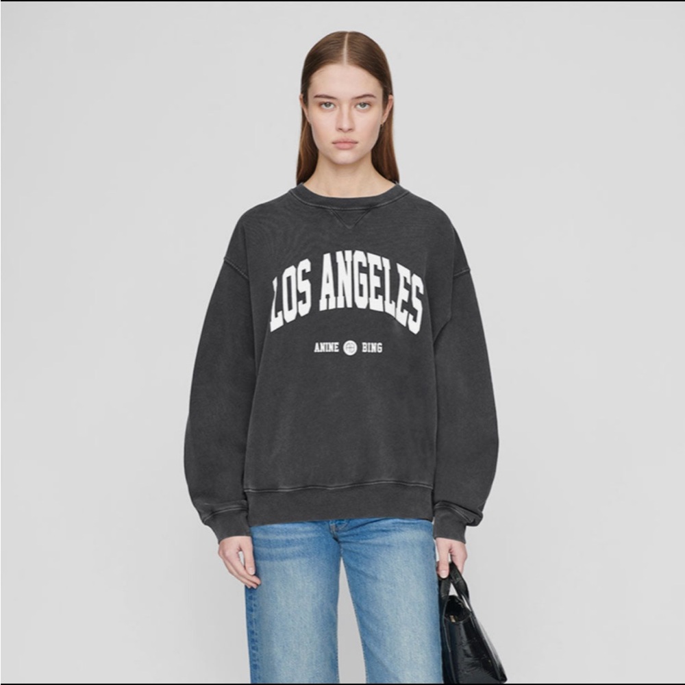 Anine Bing Remona Sweatshirt University Los Angeles